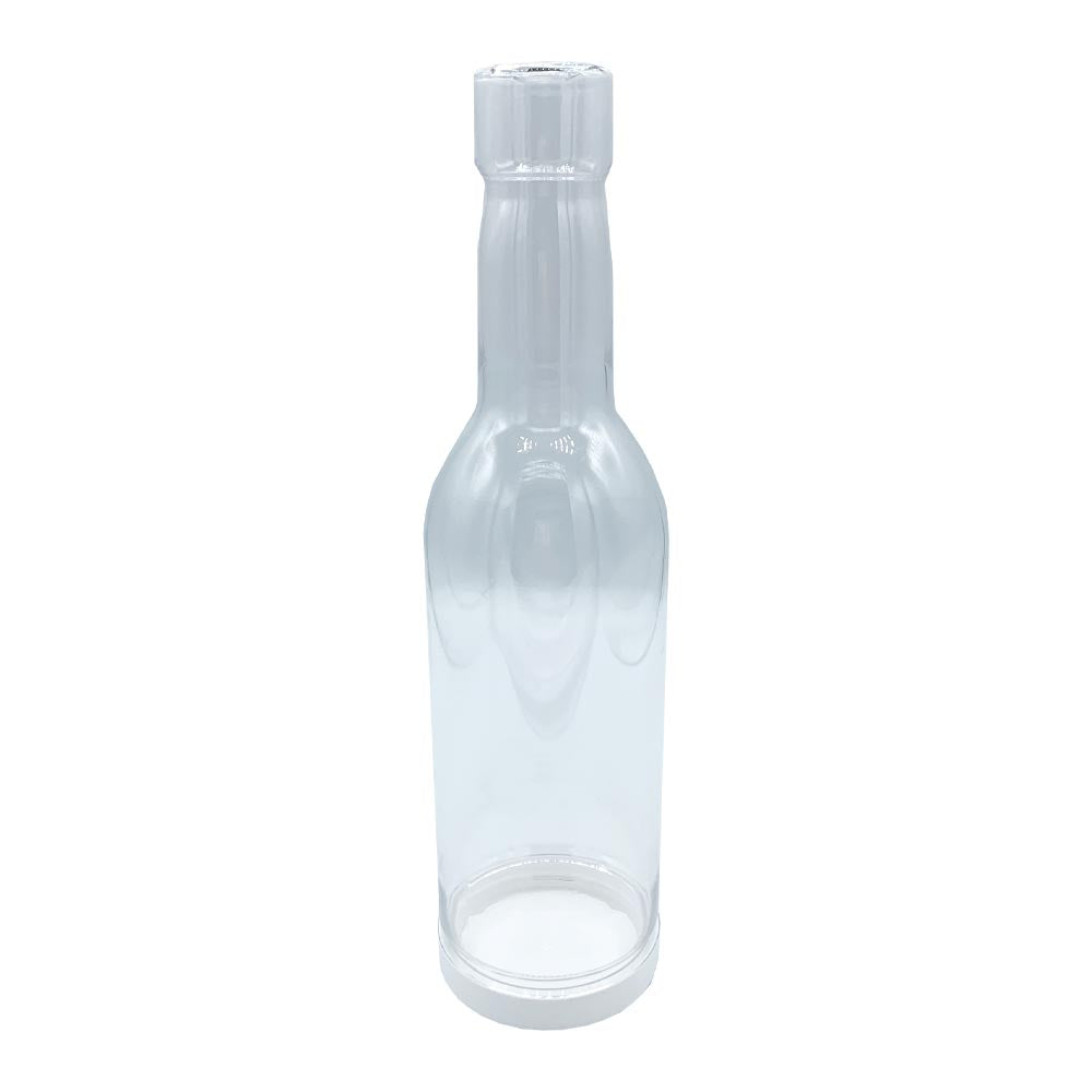 Round Bottle Shaped Sweets Jar With Lid 735ml (empty)