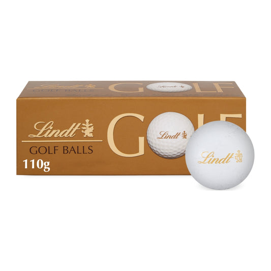 Lindt Milk Chocolate Golf Balls 3 Pieces Box 110g