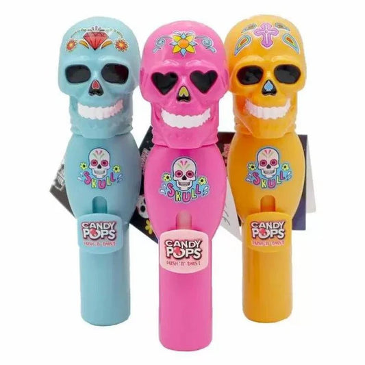 1 x Candy Realms Skull Pop Push n Twist 8g